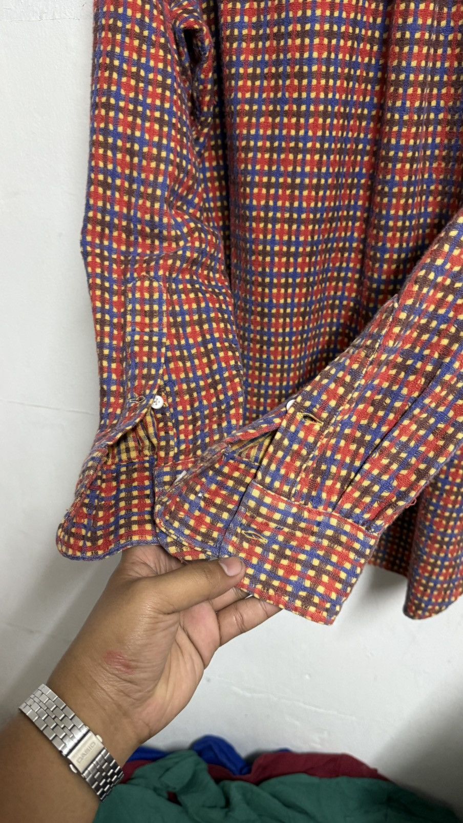 Sugar Cane SUGAR CANE JAPAN PLAID FLANNEL SHIRT Size US L / EU 52-54 / 3 - 4 Thumbnail