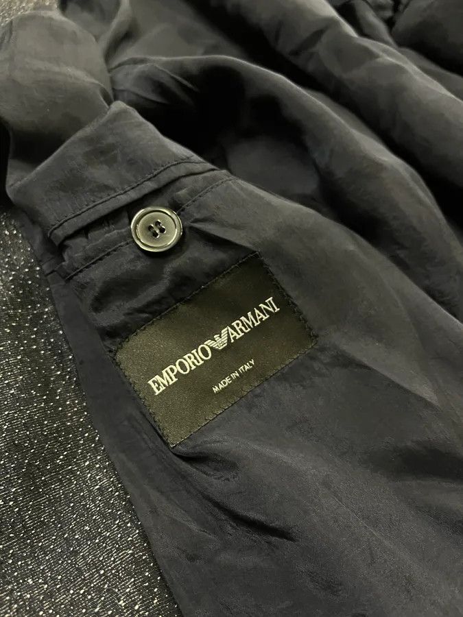 Emporio Armani AW2015 Emporio Armani Wool Navy Jacket Size US M / EU 48-50 / 2 - 9 Thumbnail