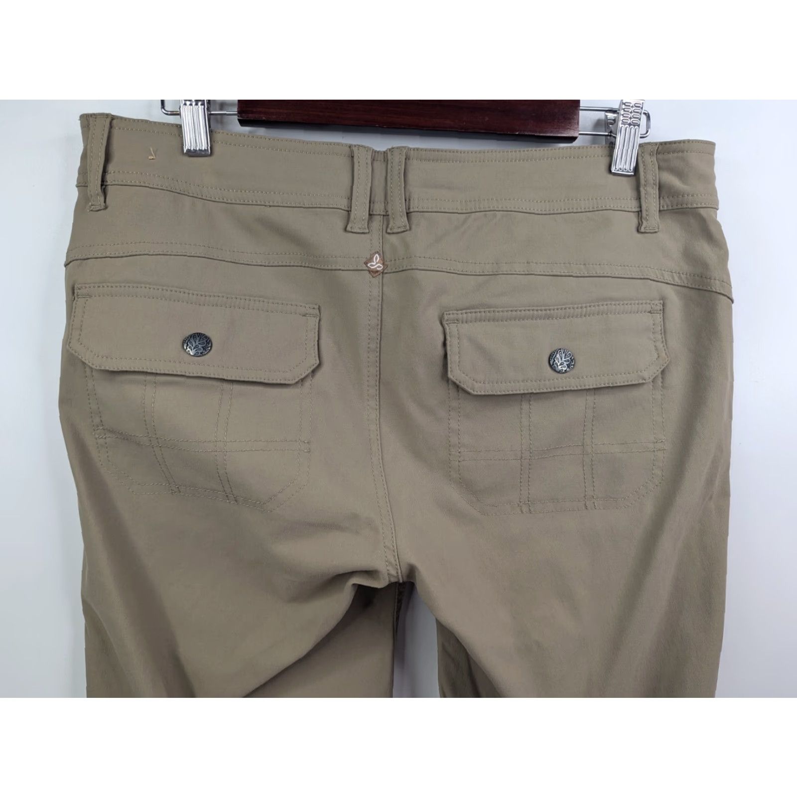 Prana Prana Halle Roll-Up Hiking Nylon Pants Beige Size 12 Outdoors Size 34" / US 12 / IT 48 - 5 Thumbnail