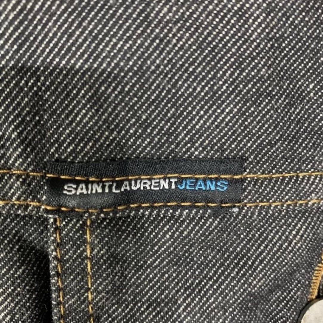 Saint Laurent Paris *rare*Saint Laurent Jeans Hedi Slimane Selvedge Denim Jacket Size US S / EU 44-46 / 1 - 3 Thumbnail
