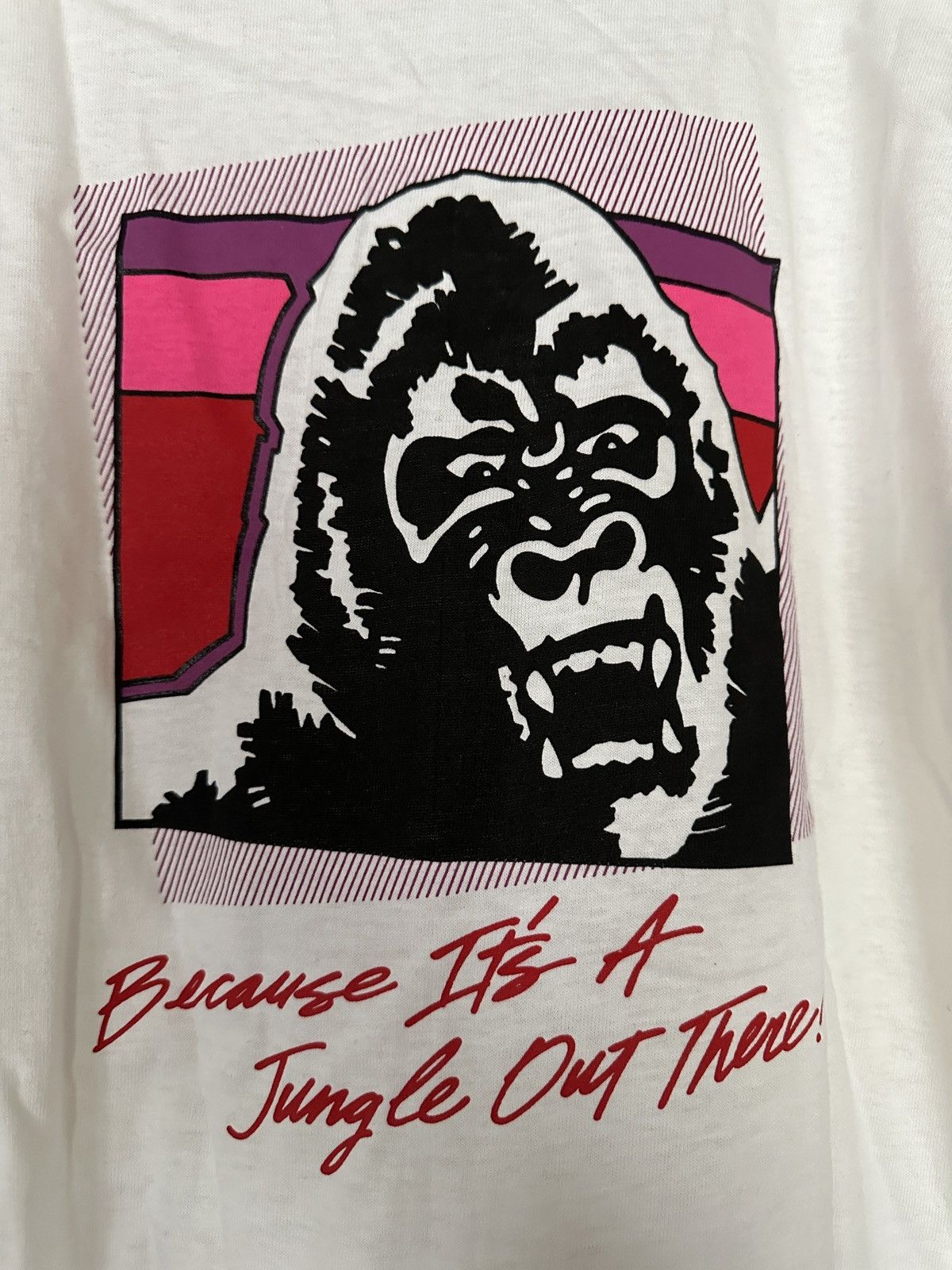 Vintage Vintage 90s Gorilla Nuts Mechanic Racing Graphic Tee Size US L / EU 52-54 / 3 - 3 Thumbnail
