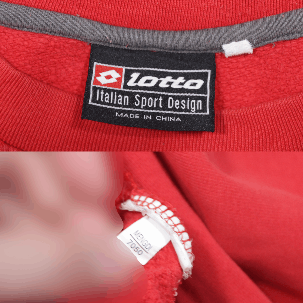 Lotto Sport 90S Big Logo Embroidered Baggy Sweatshirt Size US M / EU 48-50 / 2 - 8 Thumbnail