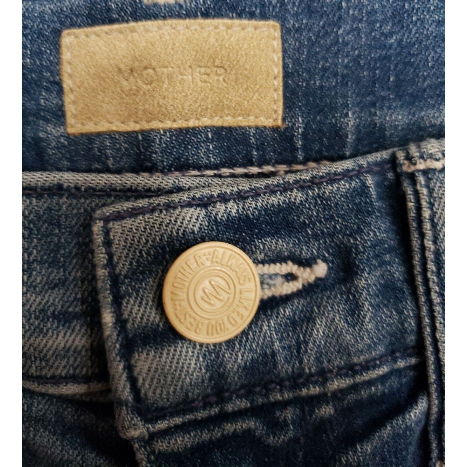 MOTHER MOTHER Denim The Swooner Ankle Slice In I Wet My Plants Wash Size 25" / US 0 / IT 36 - 9 Thumbnail