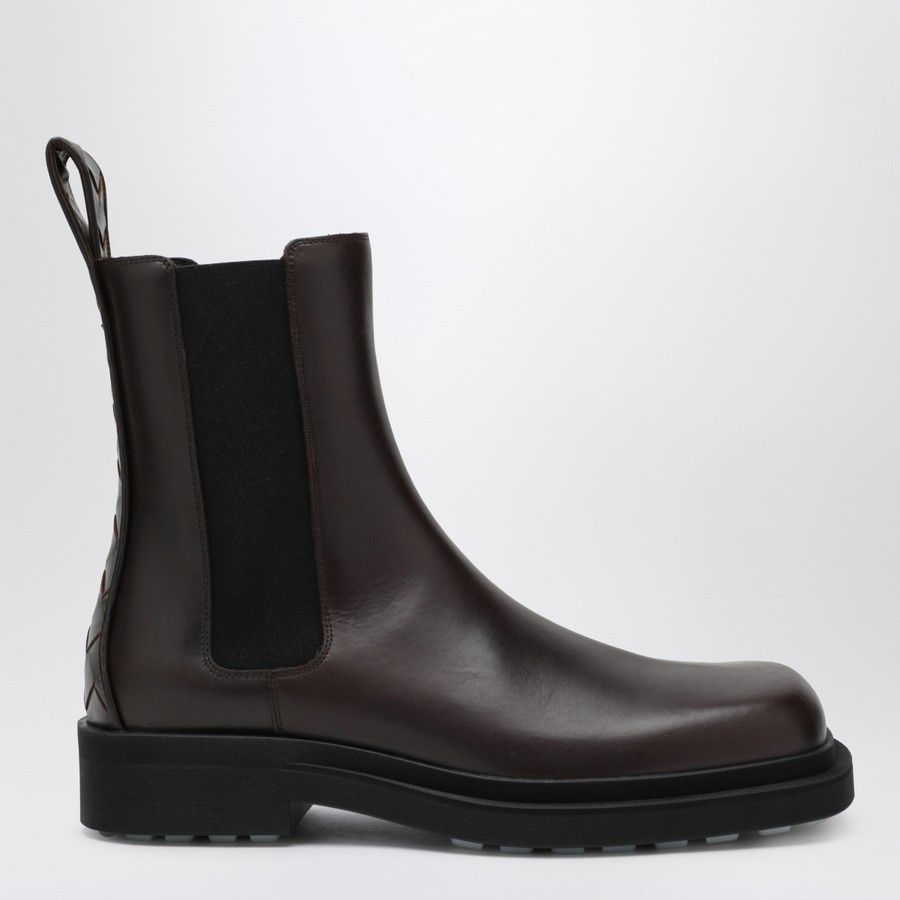 Bottega Veneta o1d2blof0126 Ben Chelsea Boots in Brown Size US 12 / EU 45 - 1 Thumbnail