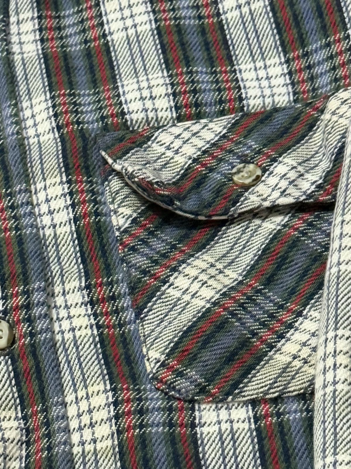 Vintage VINTAGE 90s Five Brother Flannel Shirt Size US M / EU 48-50 / 2 - 10 Thumbnail