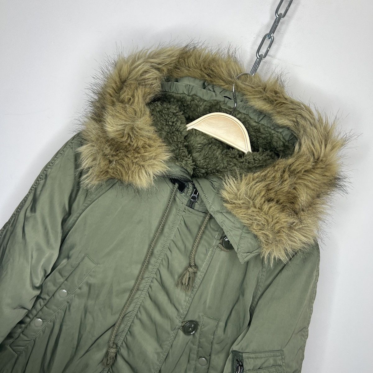 Lauren Ralph Lauren × Polo Ralph Lauren Polo Jeans Company Ralph Laurent Down Khaki Military Parka Size US M / EU 48-50 / 2 - 5 Thumbnail