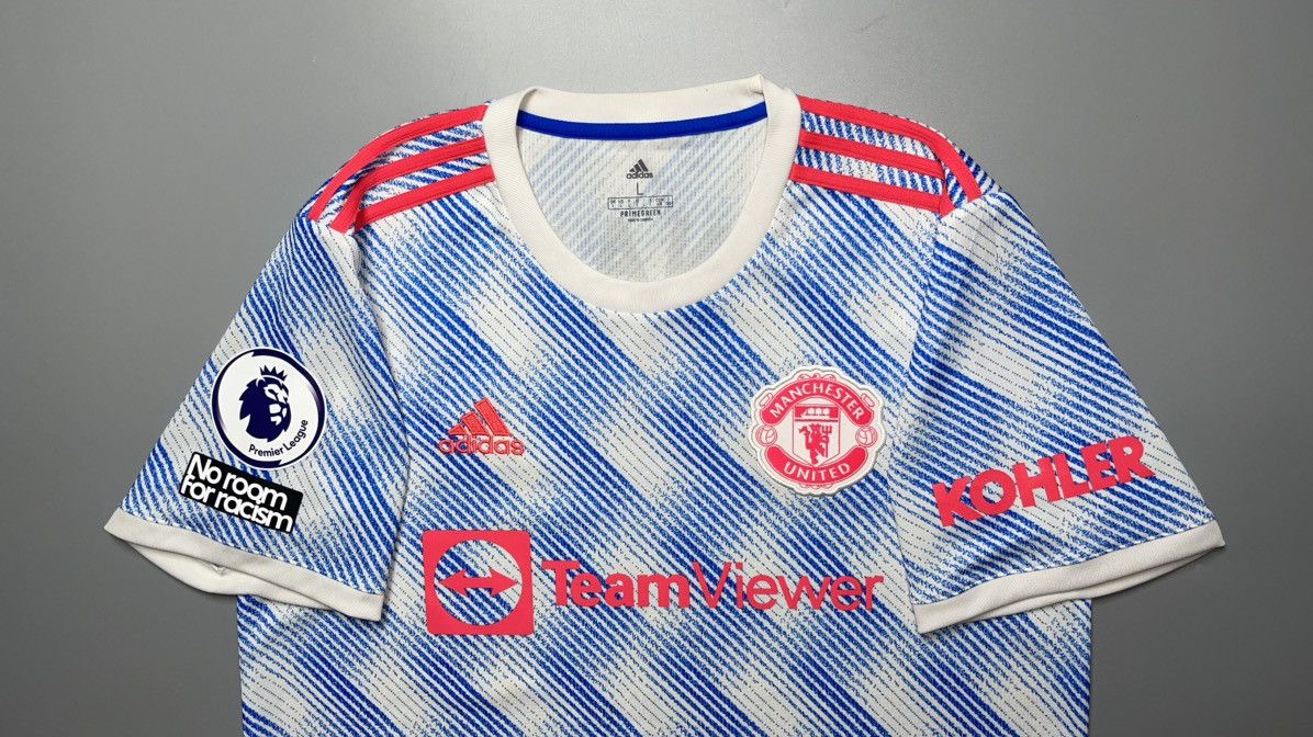 Adidas MANCHESTER UNITED ADIDAS 2021/2022 AWAY JERSEY #7 RONALDO Size US L / EU 52-54 / 3 - 3 Thumbnail