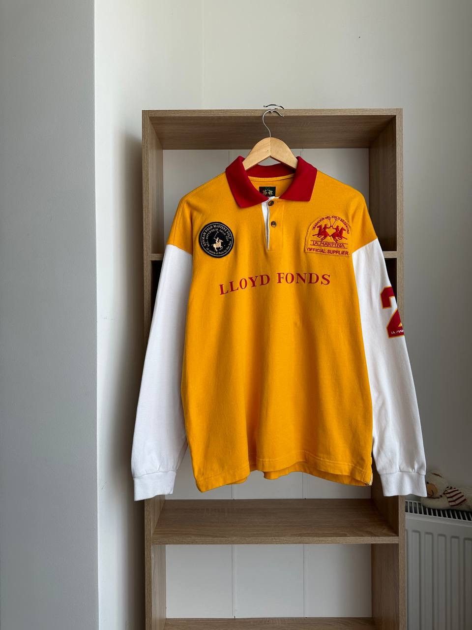Polo Ralph Lauren × Vintage Vintage La Martina Polo Team Rugby Big Logo PRL Sweatshirt Size US M / EU 48-50 / 2 - 7 Thumbnail