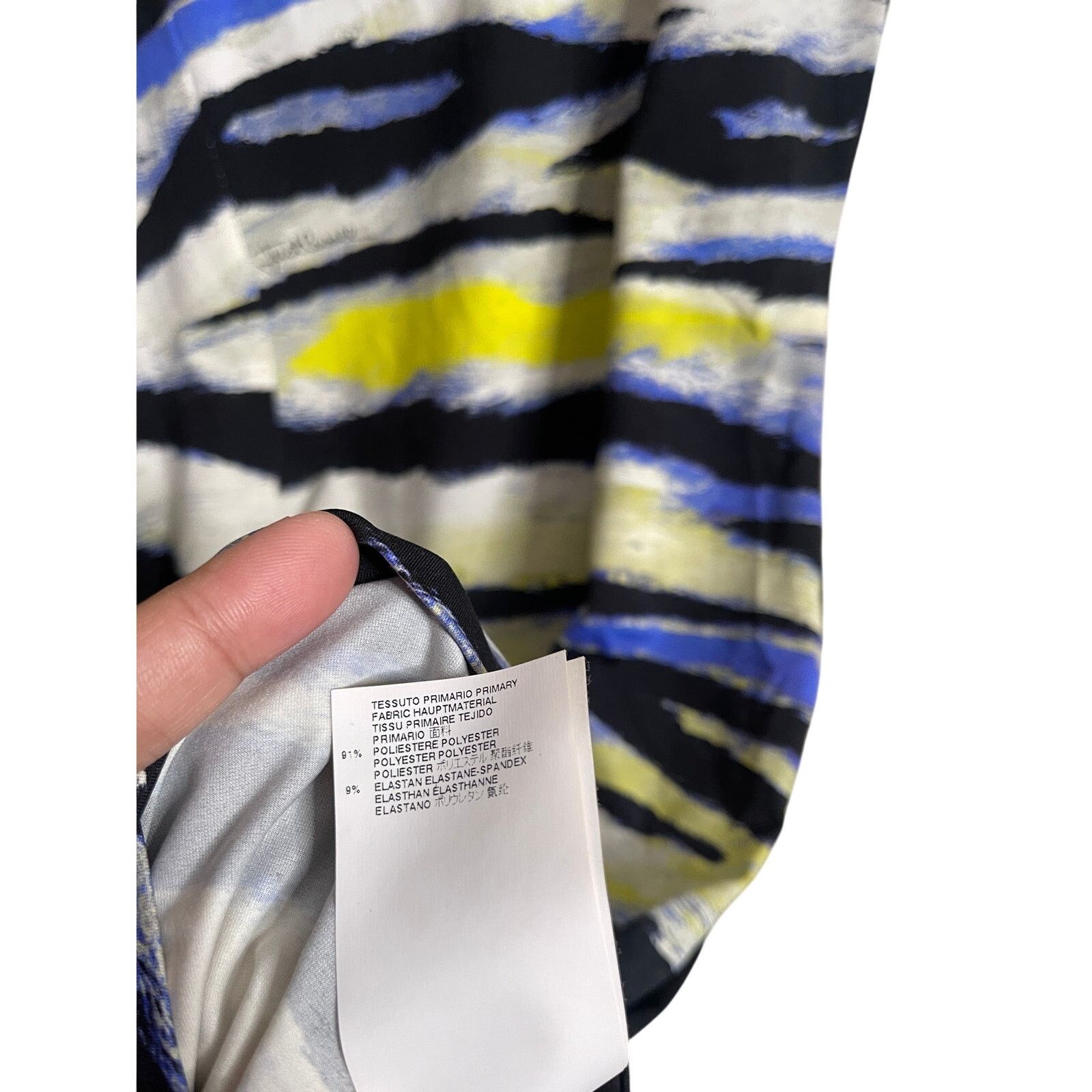 Just Cavalli Just Cavalli Abstract Print Bodycon Mini Dress Multi Color Size M / US 6-8 / IT 42-44 - 8 Thumbnail