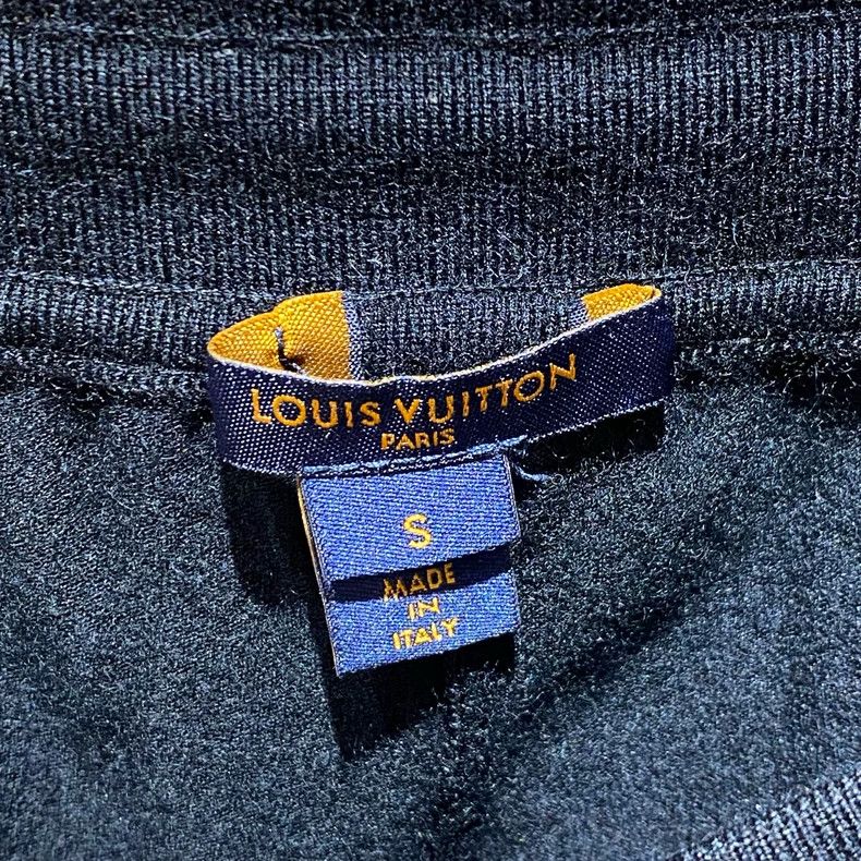 Louis Vuitton Louis Vuitton size s Black Old Flower Cashmere Pants Size US 28 / EU 44 - 3 Thumbnail