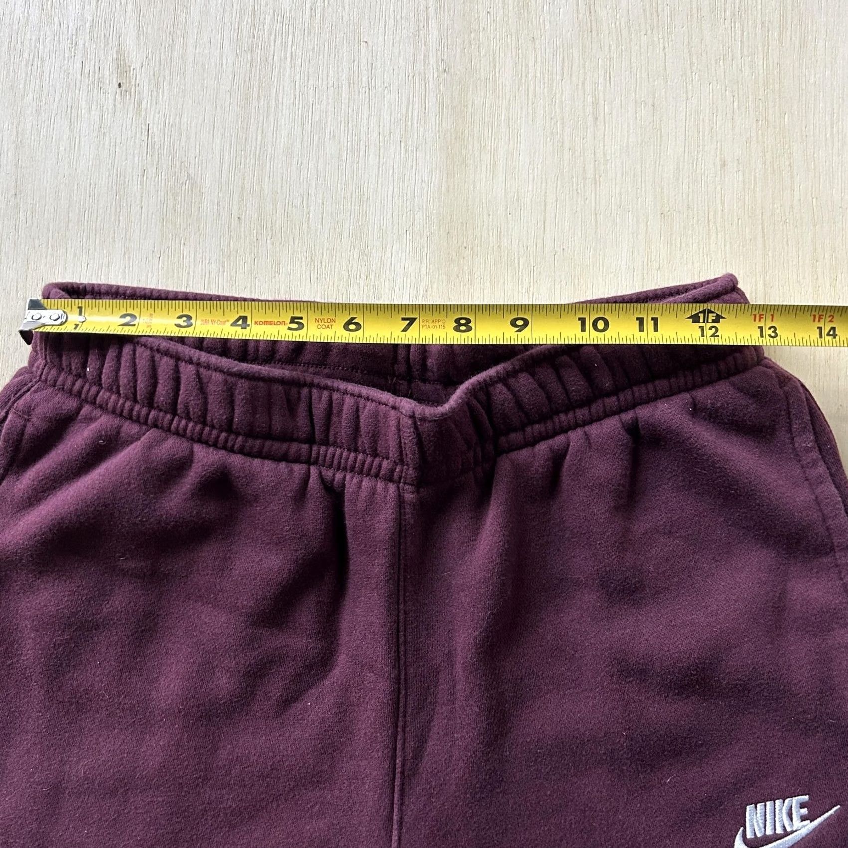 Nike Nike Sweatpants Mens Small Purple Fleece Joggers Elastic Waist Pockets Swoosh Size US 29 - 4 Thumbnail