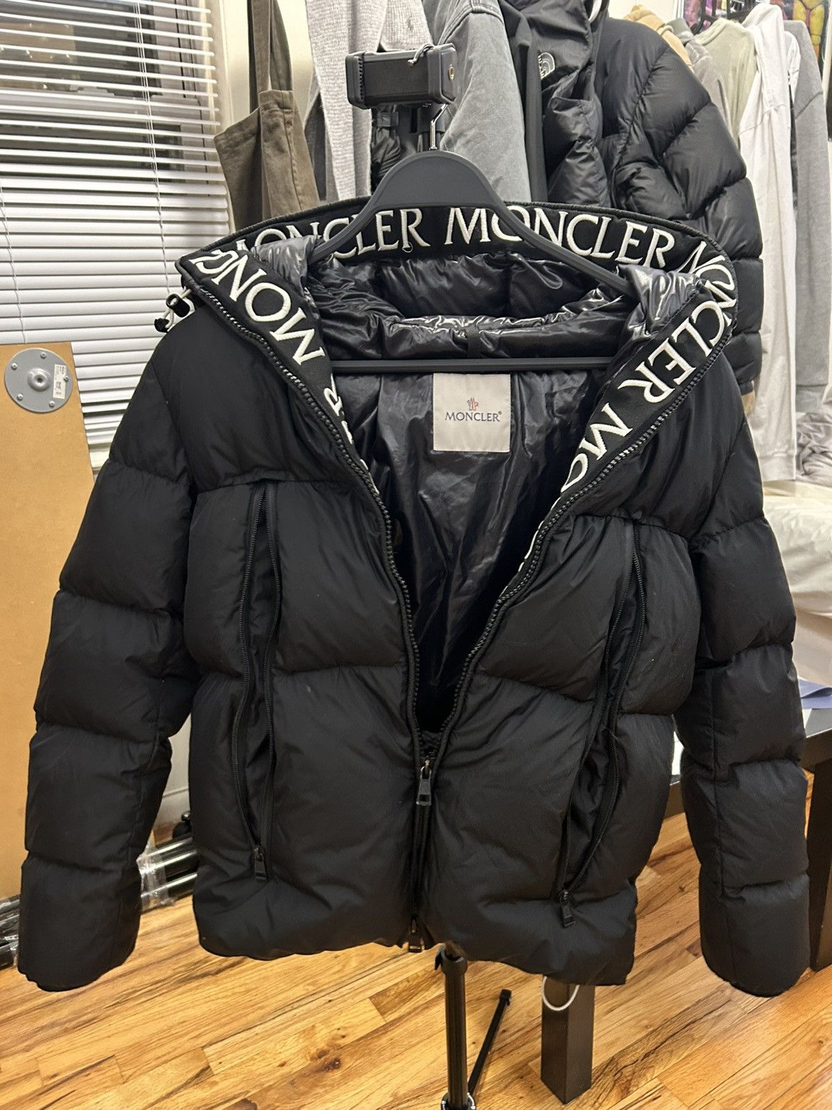 Moncler exmoor jacket clearance