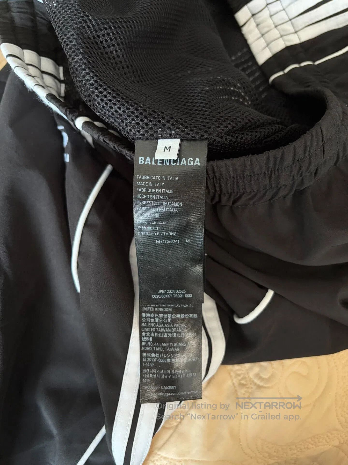 Balenciaga balenciaga black tracksuit pants for men. Size US 34 / EU 50 - 3 Thumbnail