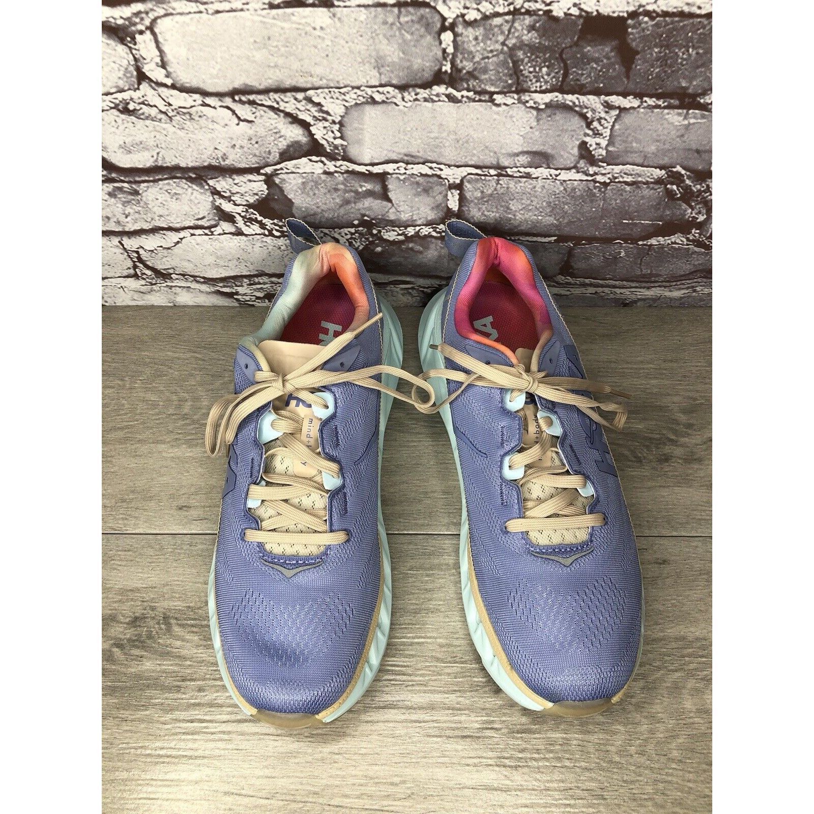 Hoka Hoka One One Elevon 2 Mental Health Purple Impression Gym Me Size US 10.5 / EU 43-44 - 17 Thumbnail