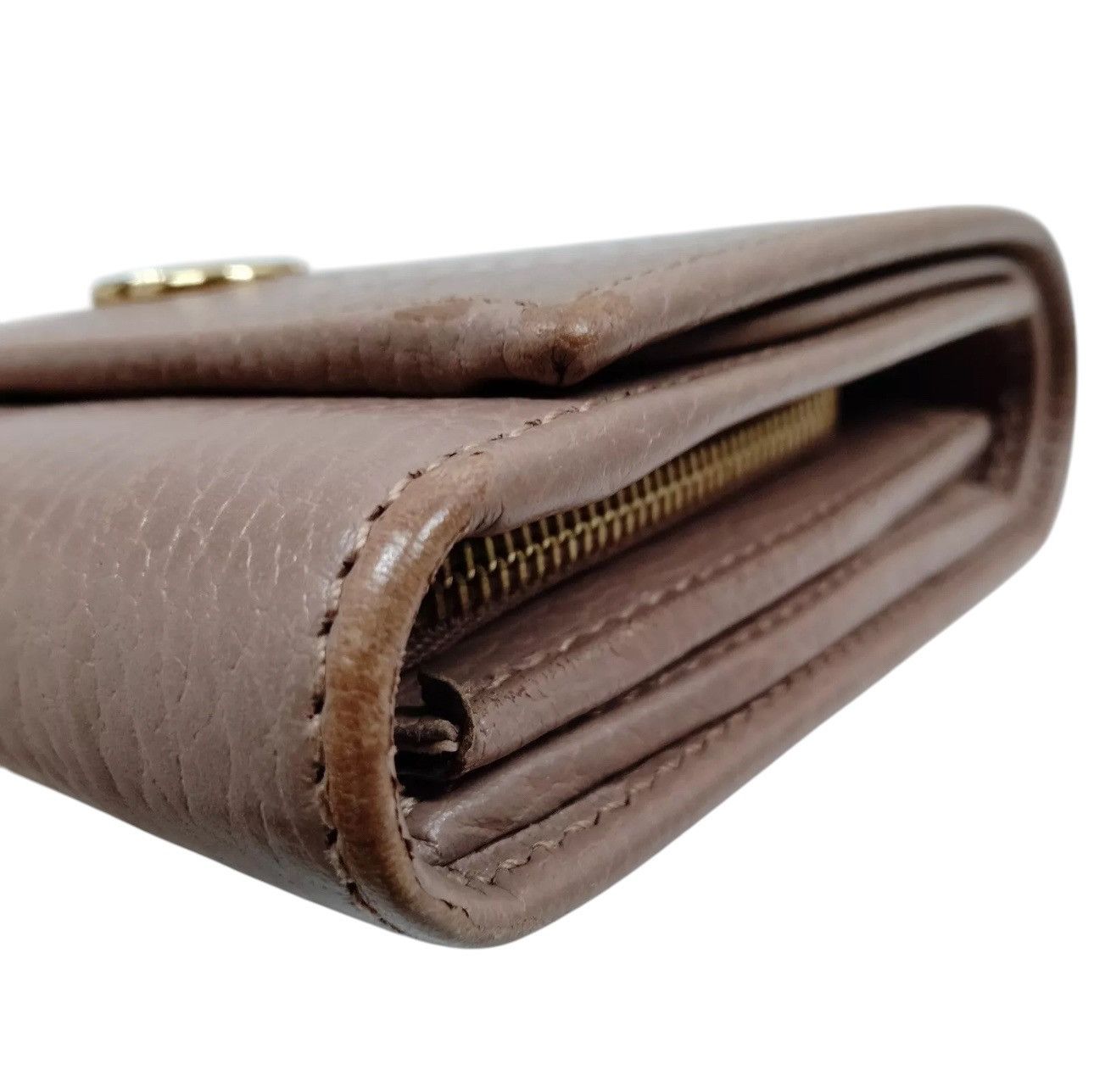 Gucci Gucci Marmont GG Tri-Gold Wallet Ebony Luxurious chic Size ONE SIZE - 10 Thumbnail