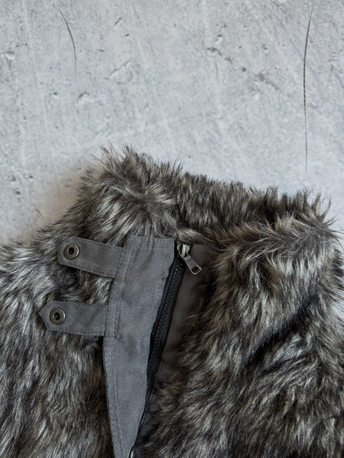 Japanese Brand 🔥Knitwear x Fur style Avant-garde wmns sweater Size M / US 6-8 / IT 42-44 - 6 Thumbnail