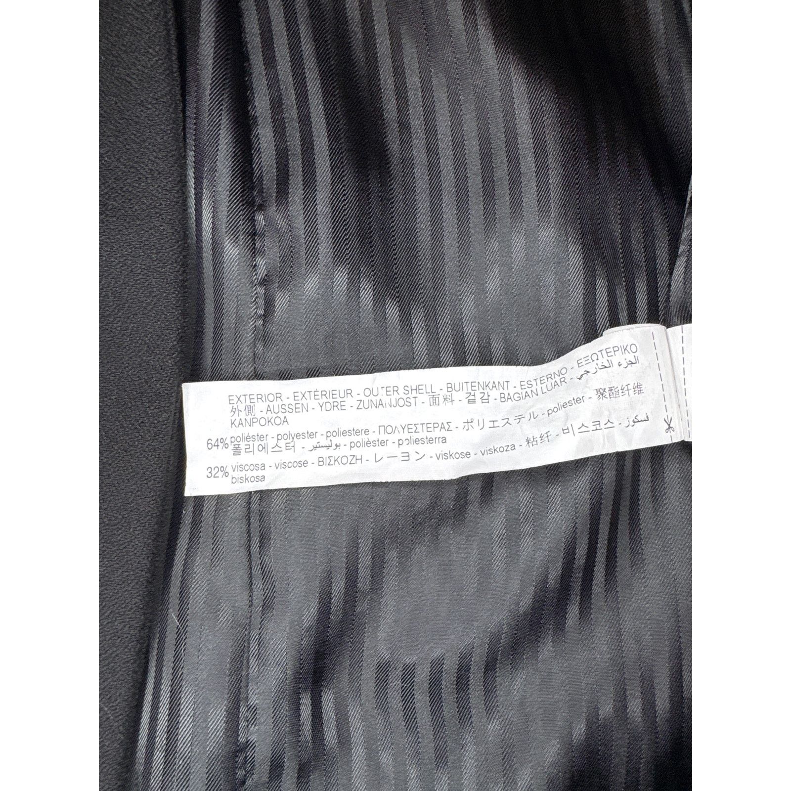 Zara Zara knee length blazer shoulder pads hook closure Size M / US 6-8 / IT 42-44 - 4 Thumbnail