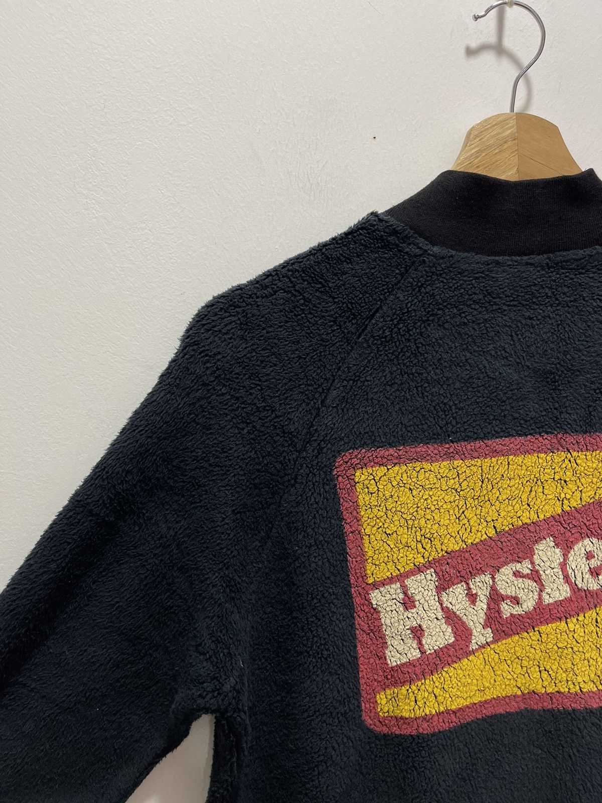 Hysteric Glamour HYSTERIC GLAMOUR BIG LOGO FLEECE BUTTON UP JACKET Size S / US 4 / IT 40 - 3 Thumbnail
