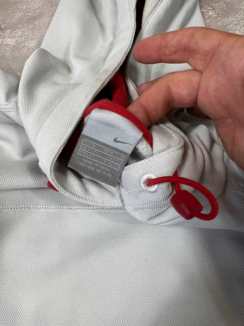 Nike × Vintage Vintage Nike 90s Hoodie Center Swoosh Size M / US 6-8 / IT 42-44 - 5 Thumbnail