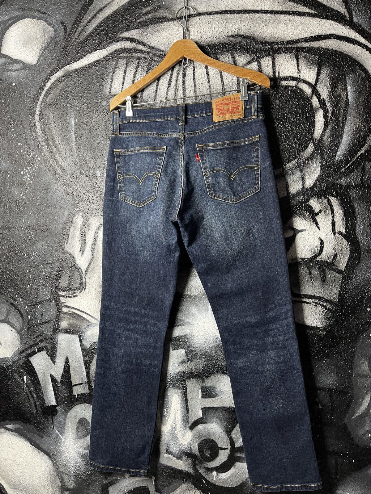 Levi's Levi’s 511 Faded Blue Cotton Denim Jeans Men’s Size W32 L30 Size US 32 / EU 48 - 1 Thumbnail