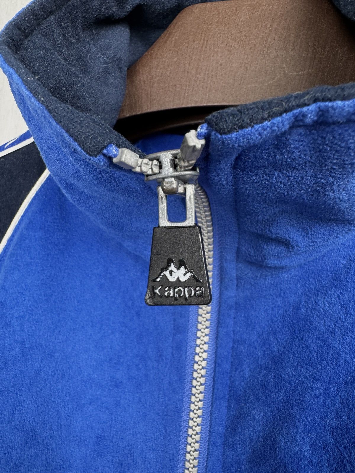Kappa Kappa vintage fleece style full zip track jacket soccer Logo Size US S / EU 44-46 / 1 - 10 Thumbnail