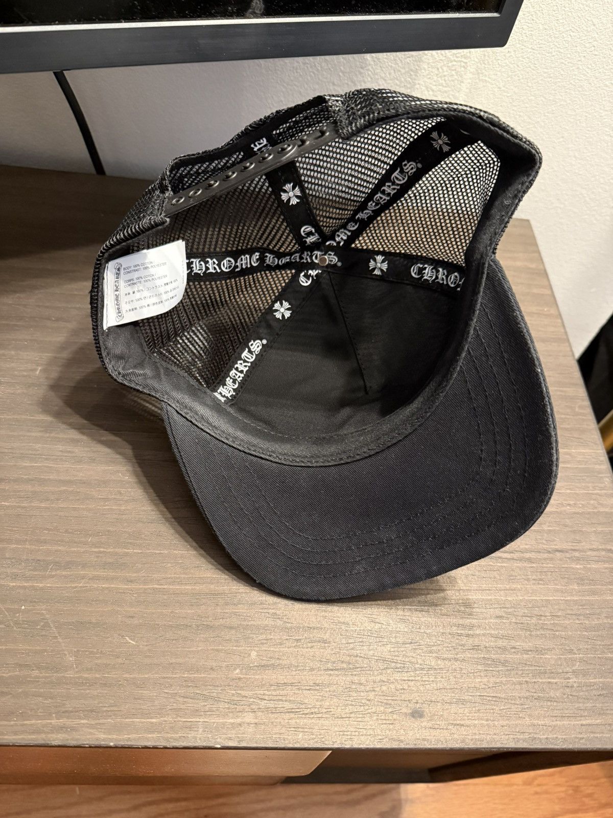 Chrome Hearts Chrome Hearts Trucker Hats Size ONE SIZE - 4 Thumbnail