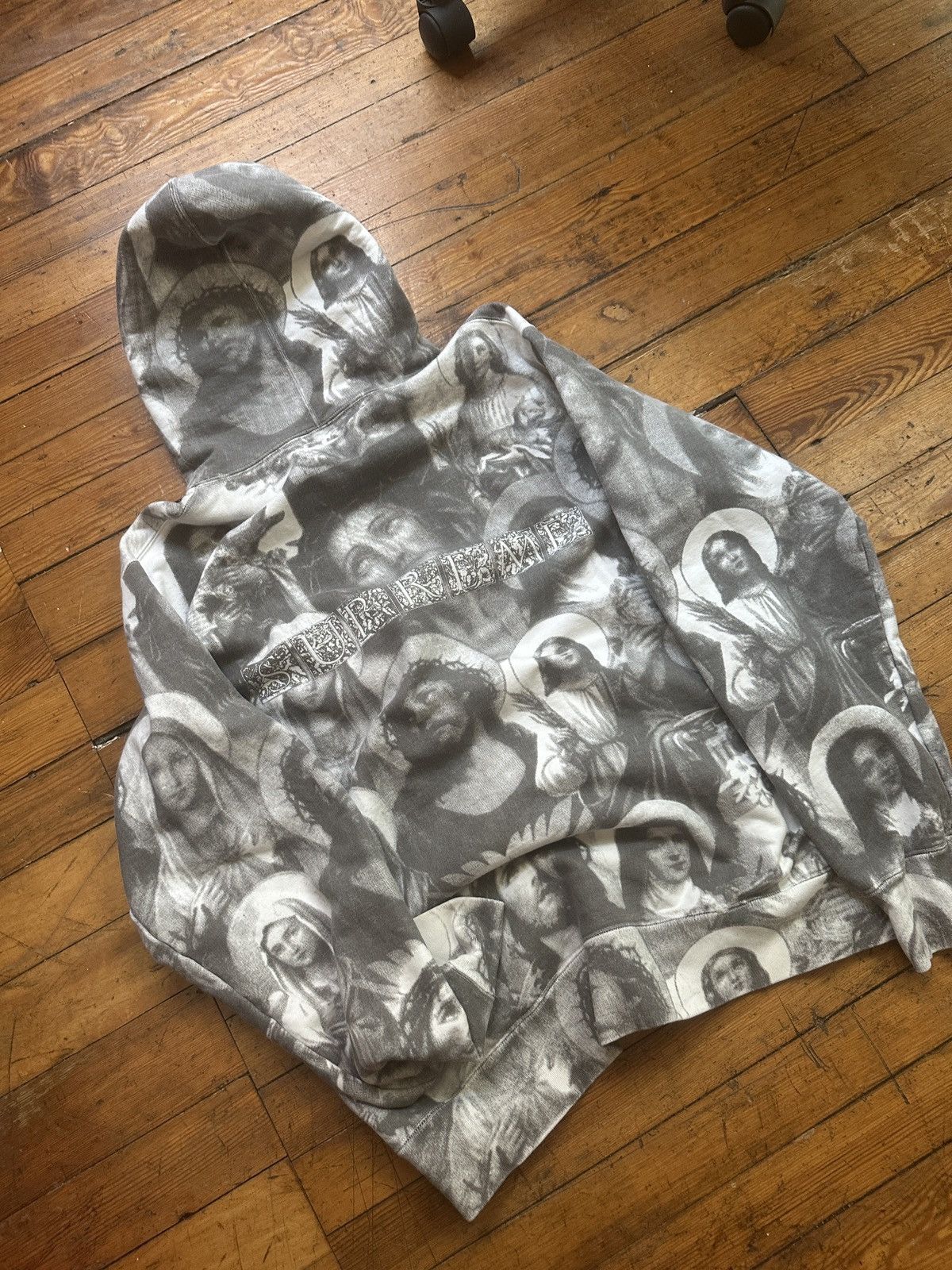 Supreme Jesus And Mary Hoodie | Grailed