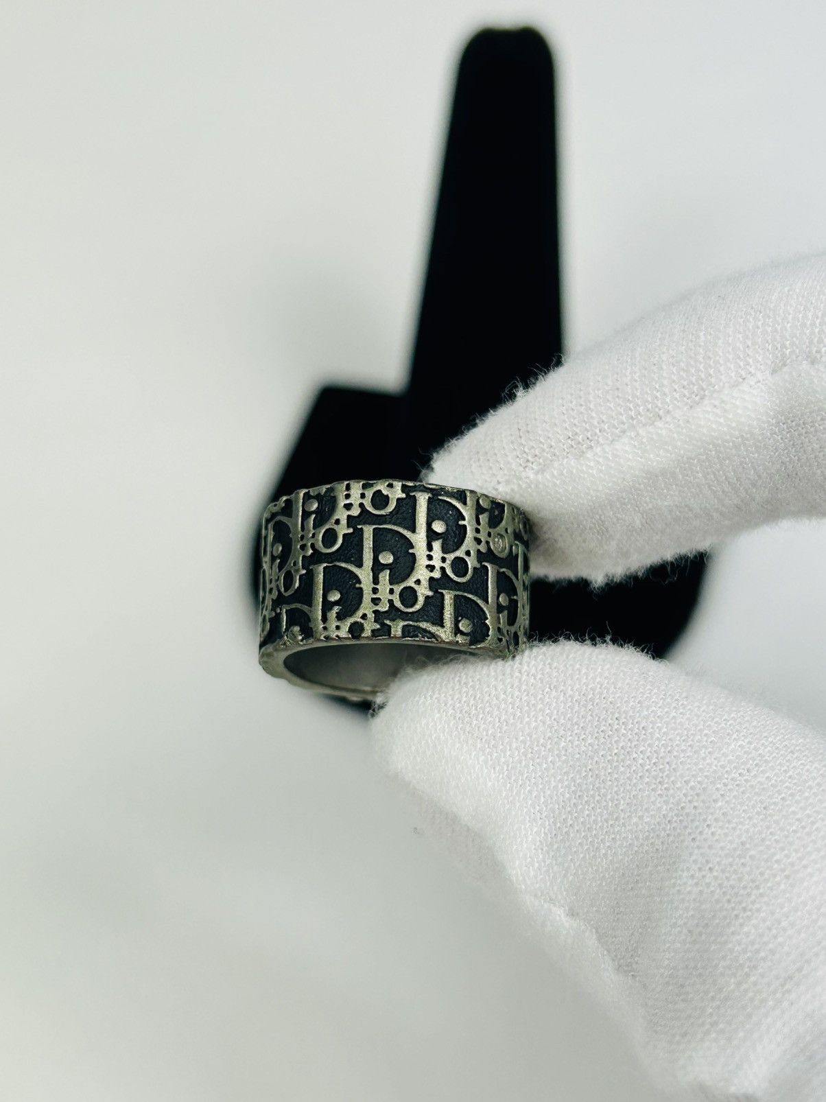 Dior Dior Black Trotter 2 Ring Size 5 Size ONE SIZE - 5 Thumbnail