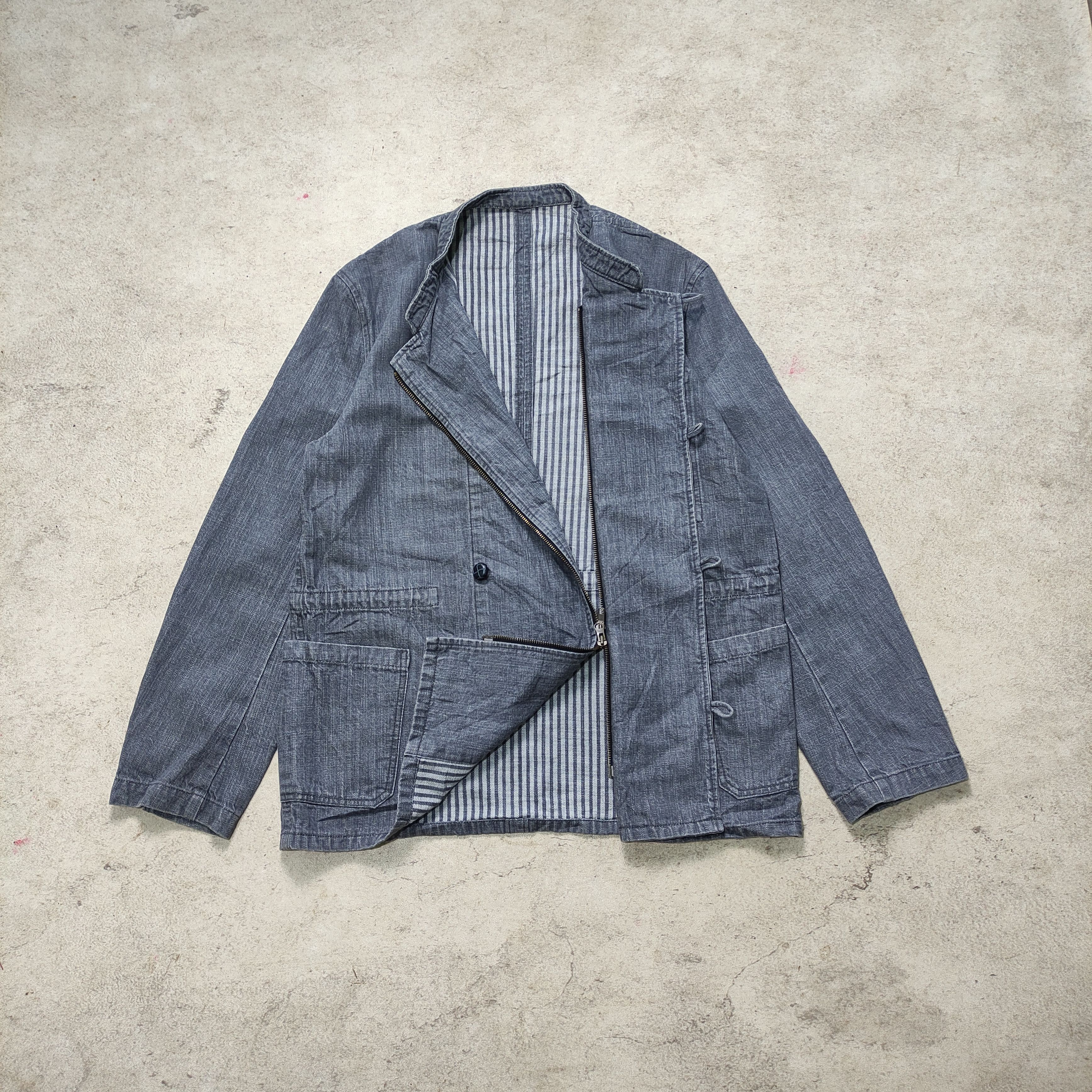 Issey Miyake Archive Asymmetric Jacket - Style Issey Miyake japan Size US L / EU 52-54 / 3 - 5 Thumbnail