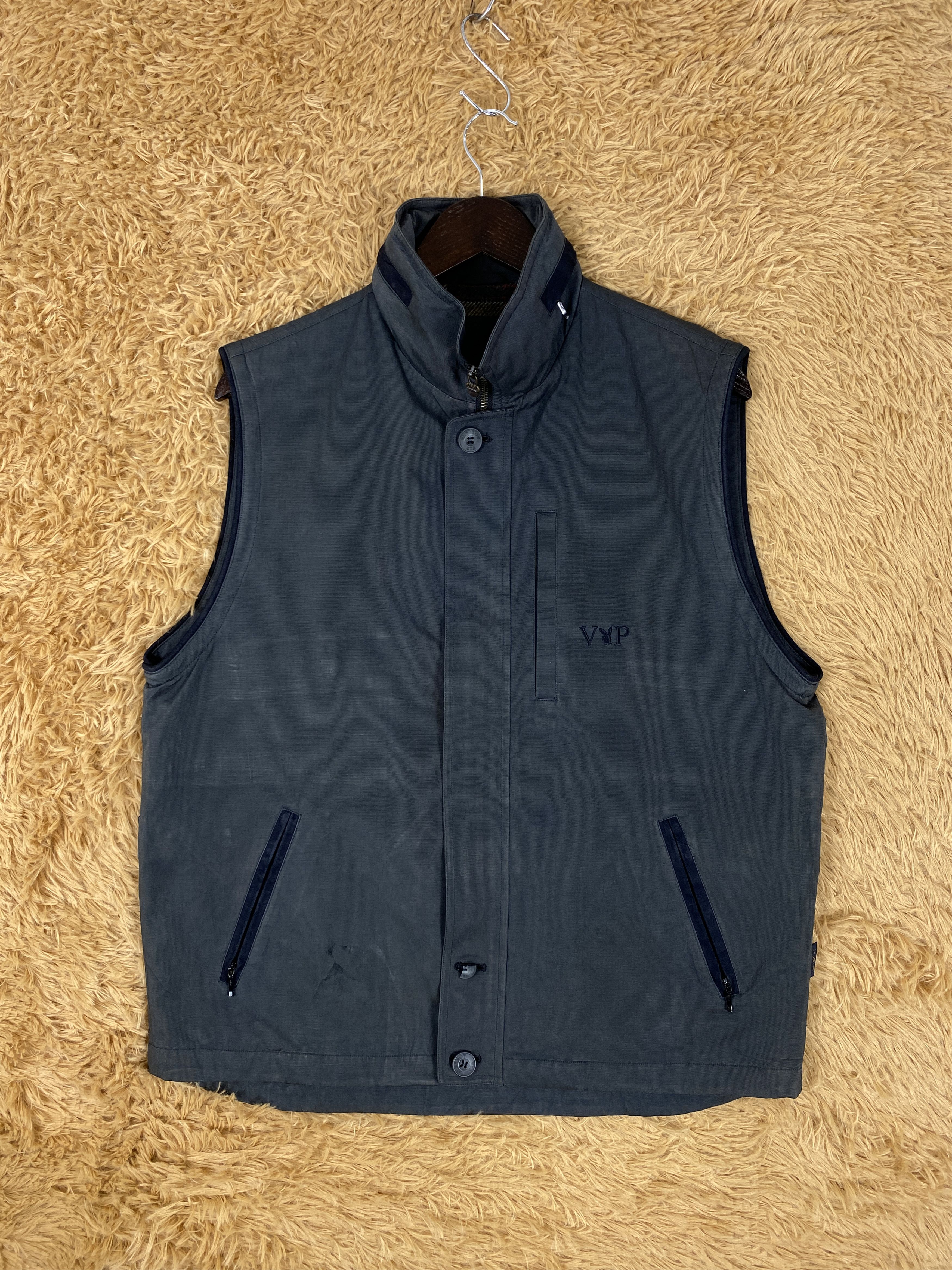 Playboy Vintage Playboy Flannel Lining Vest Size US S / EU 44-46 / 1 - 1 Thumbnail