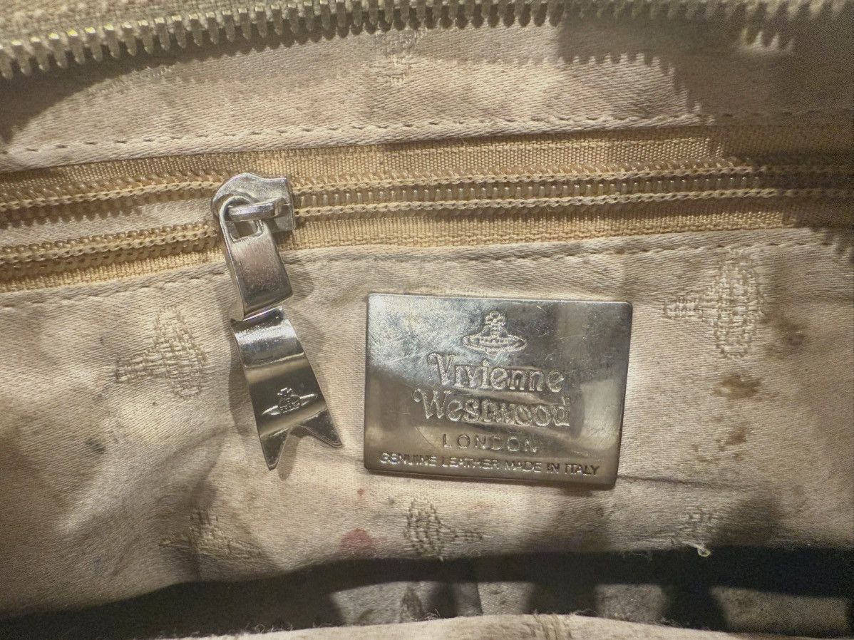 Vivienne Westwood Vivienne Westwood Women's Leather Pink Bowling Bag Size ONE SIZE - 3 Thumbnail
