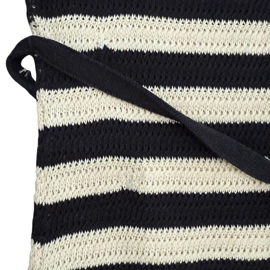 Jason Wu Jason Wu X RTR Striped Knit Dress in Black/Cream, Size S Size S / US 4 / IT 40 - 6 Thumbnail