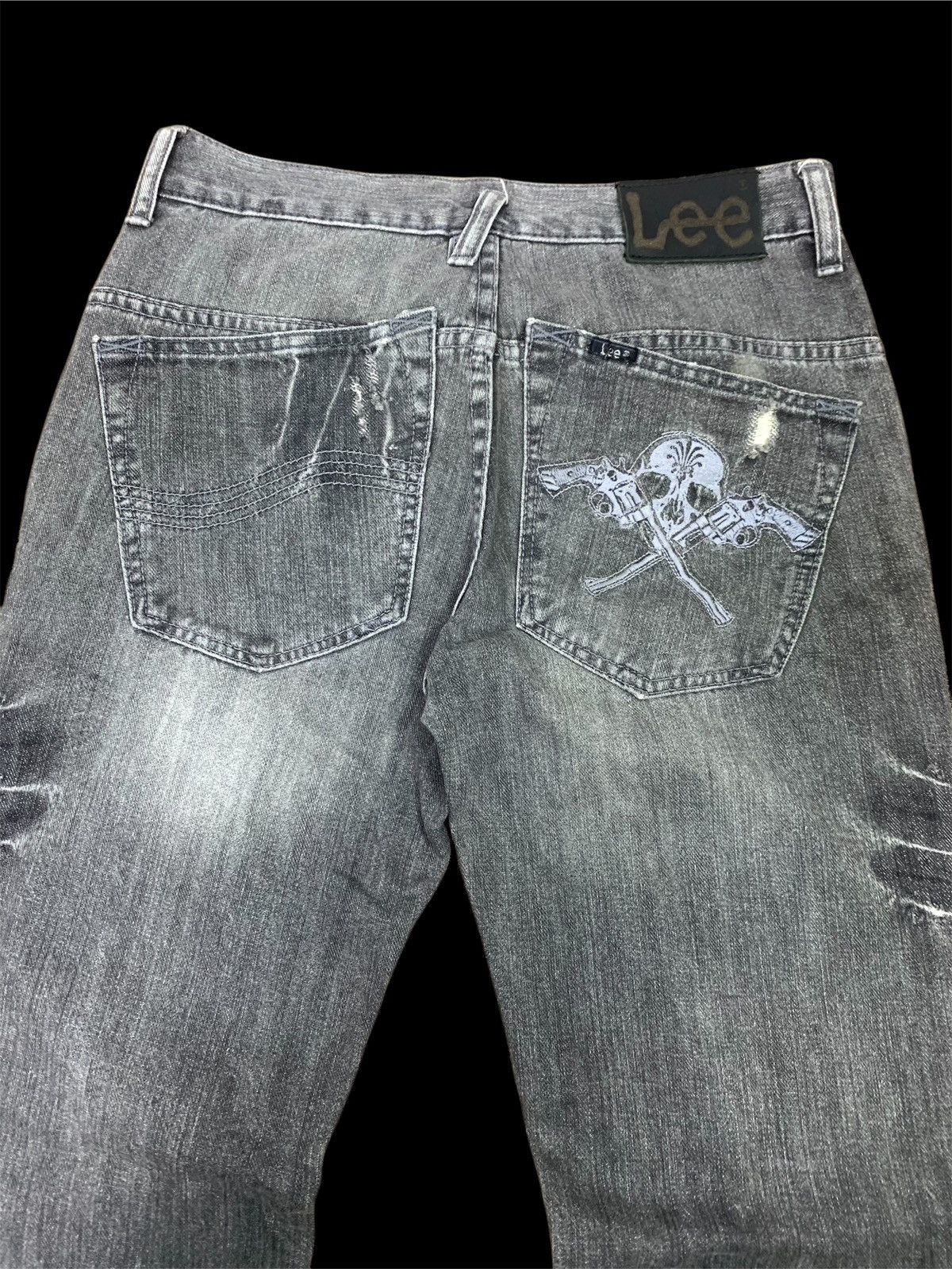 Hysteric Glamour Lee Studded Skulls guns ☠️ Size US 30 / EU 46 - 3 Thumbnail