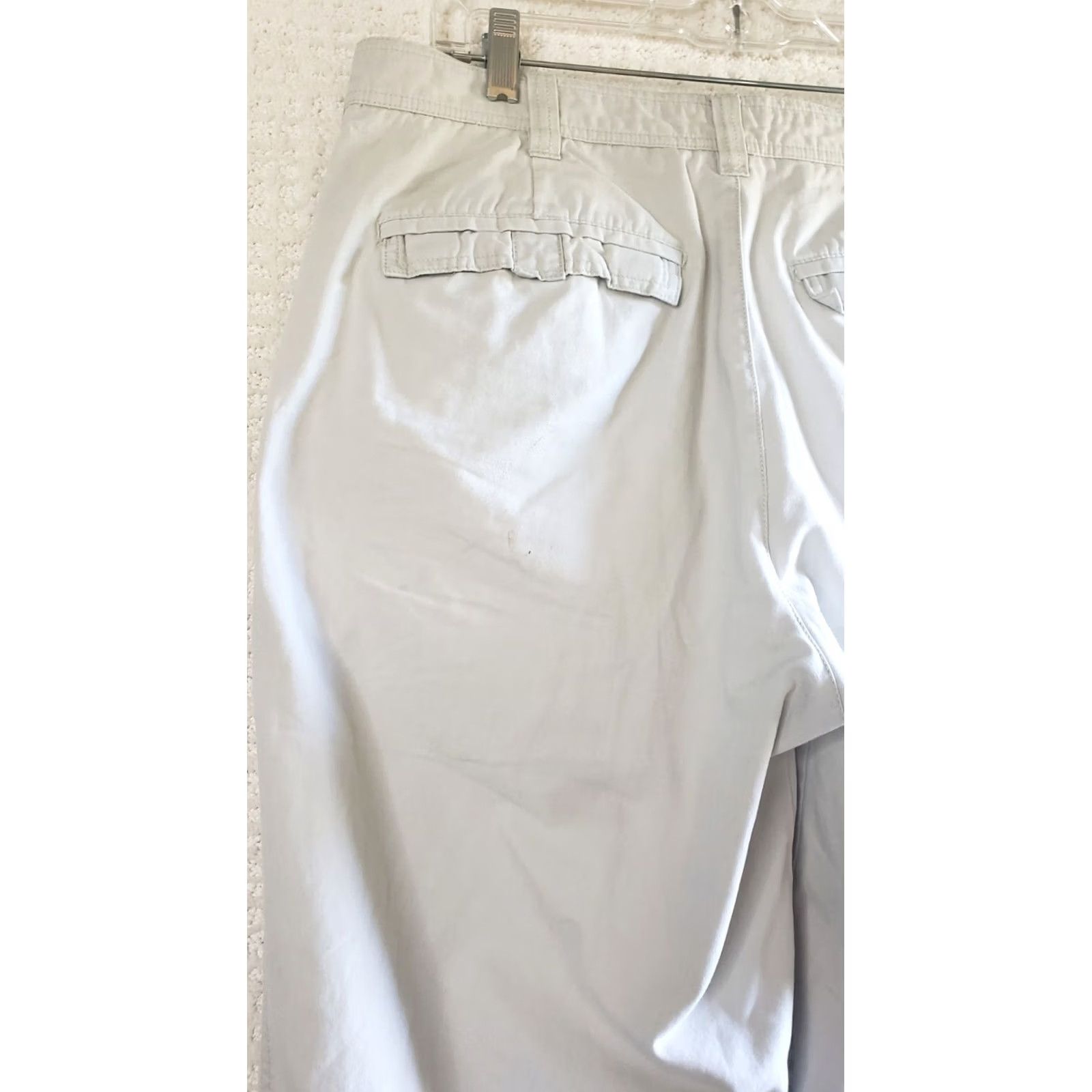 Vintage Columbia Chino Pants Men's 34X30.5 Khaki Beige Cotton Travel Size US 34 / EU 50 - 7 Thumbnail