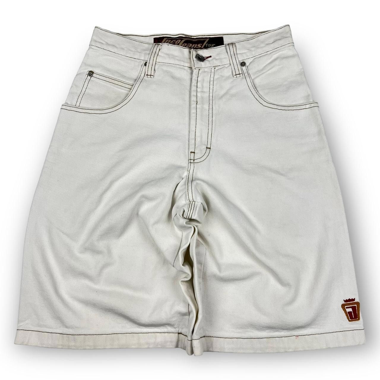 JNCO JNCO Men's White Shorts Size US 30 / EU 46 - 1 Thumbnail