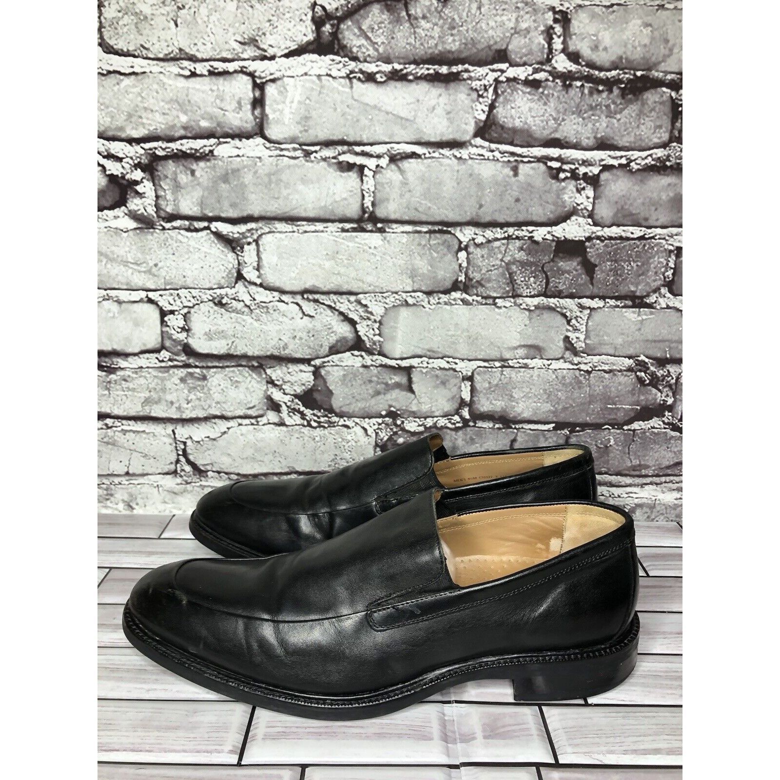 Cole Haan Cole Haan Grand OS Black Leather Comfort Loafers Shoes Men’s Size US 9.5 / EU 42-43 - 6 Thumbnail