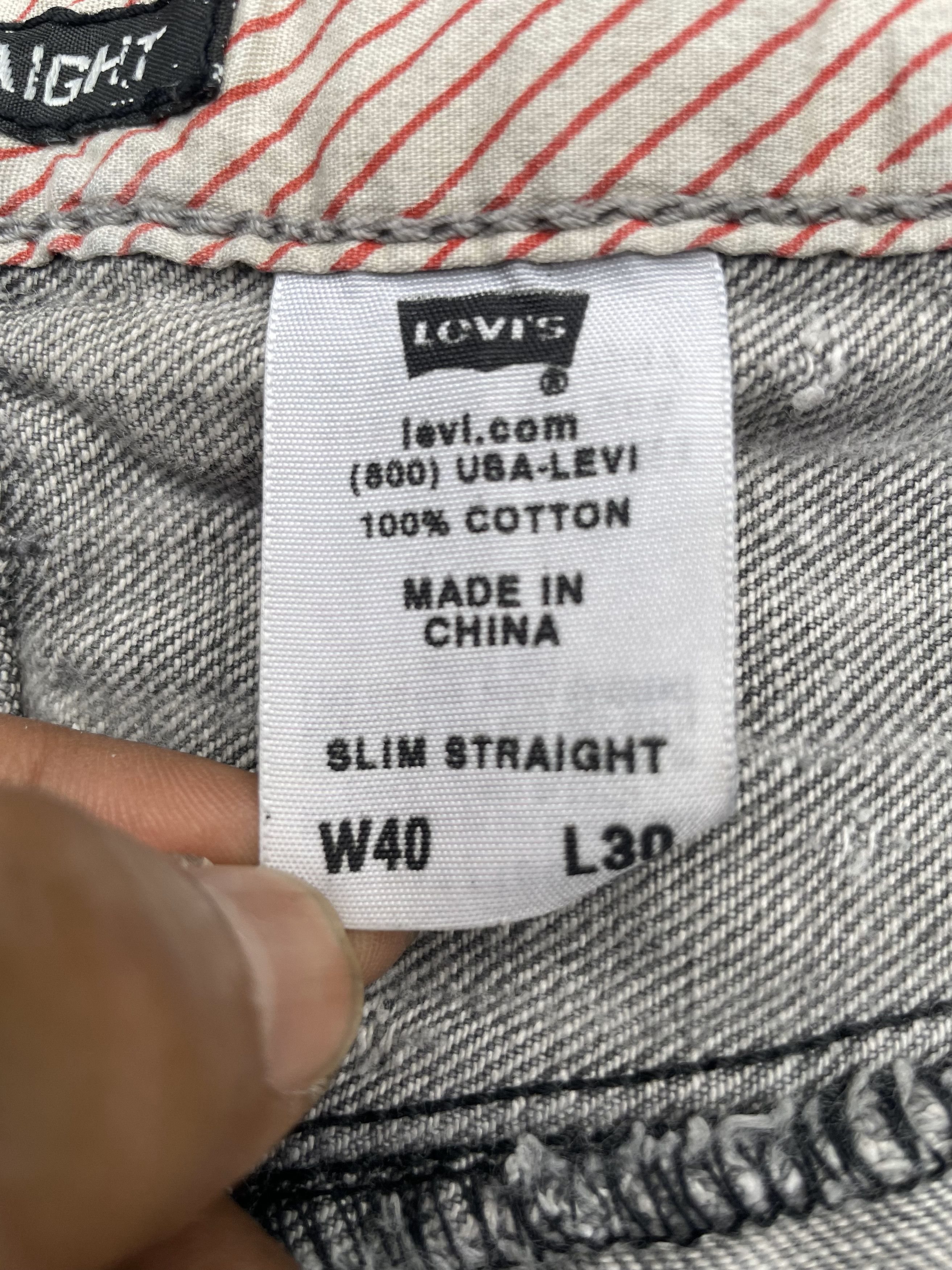 Levi's Vintage Levis 701 Faded Distresed Denim Size US 41 - 13 Thumbnail