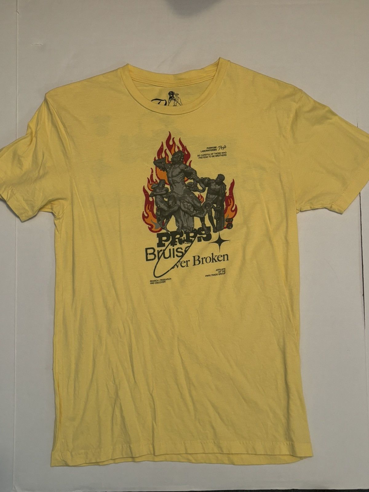 Prps PRPS Broke Never Broke T-shirt Size US S / EU 44-46 / 1 - 1 Thumbnail