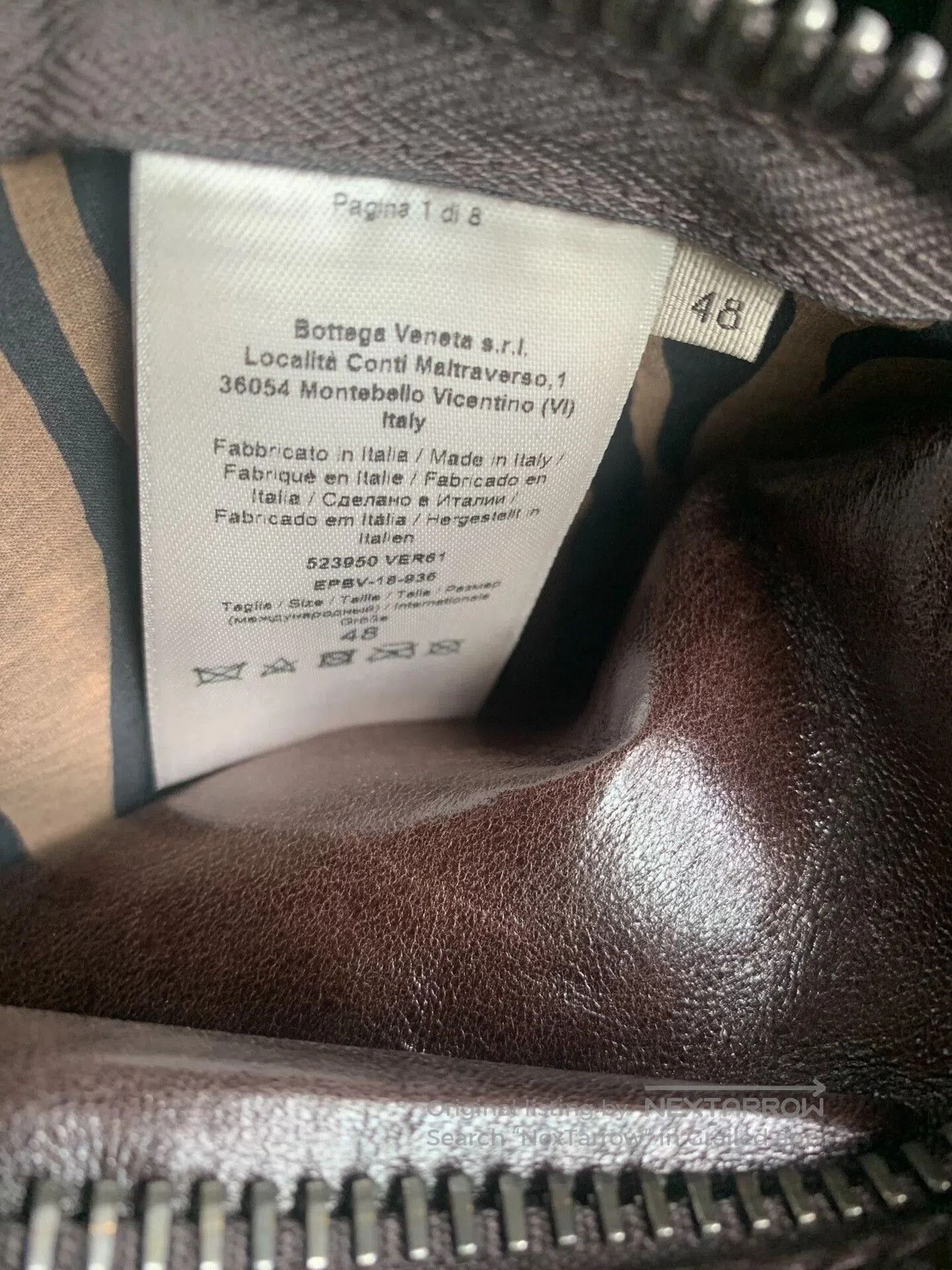 Bottega Veneta Bottega Veneta 48 Brown Sheepskin Hunting Jacket. Size US M / EU 48-50 / 2 - 4 Thumbnail