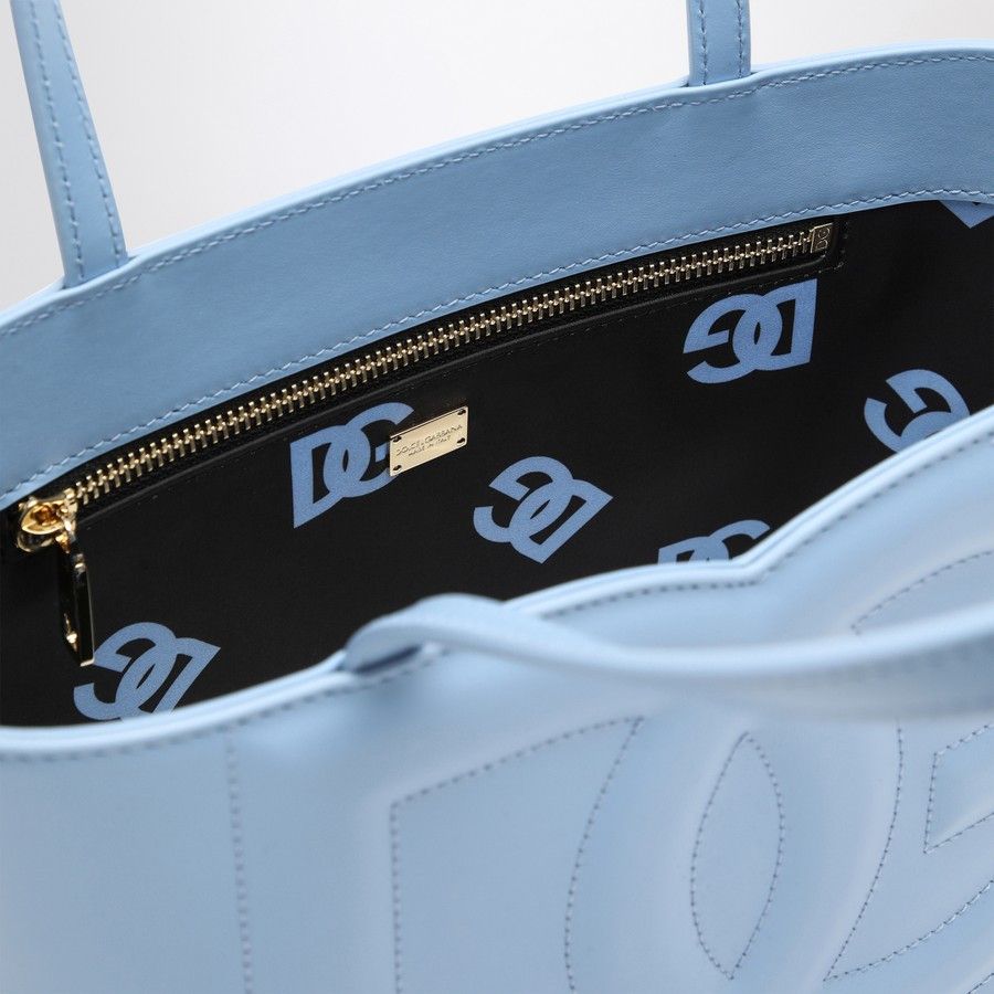 Dolce & Gabbana o1d2blof0824 Size : OS / Logo Small Tote Bag Light Blue Size ONE SIZE - 4 Thumbnail