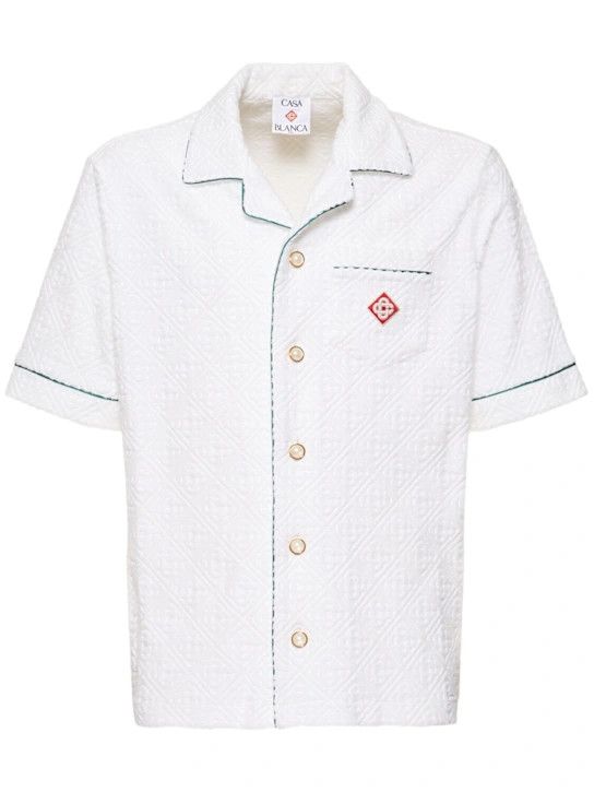 Casablanca o1lsvrm0425 Shirt in White Size US S / EU 44-46 / 1 - 1 Thumbnail