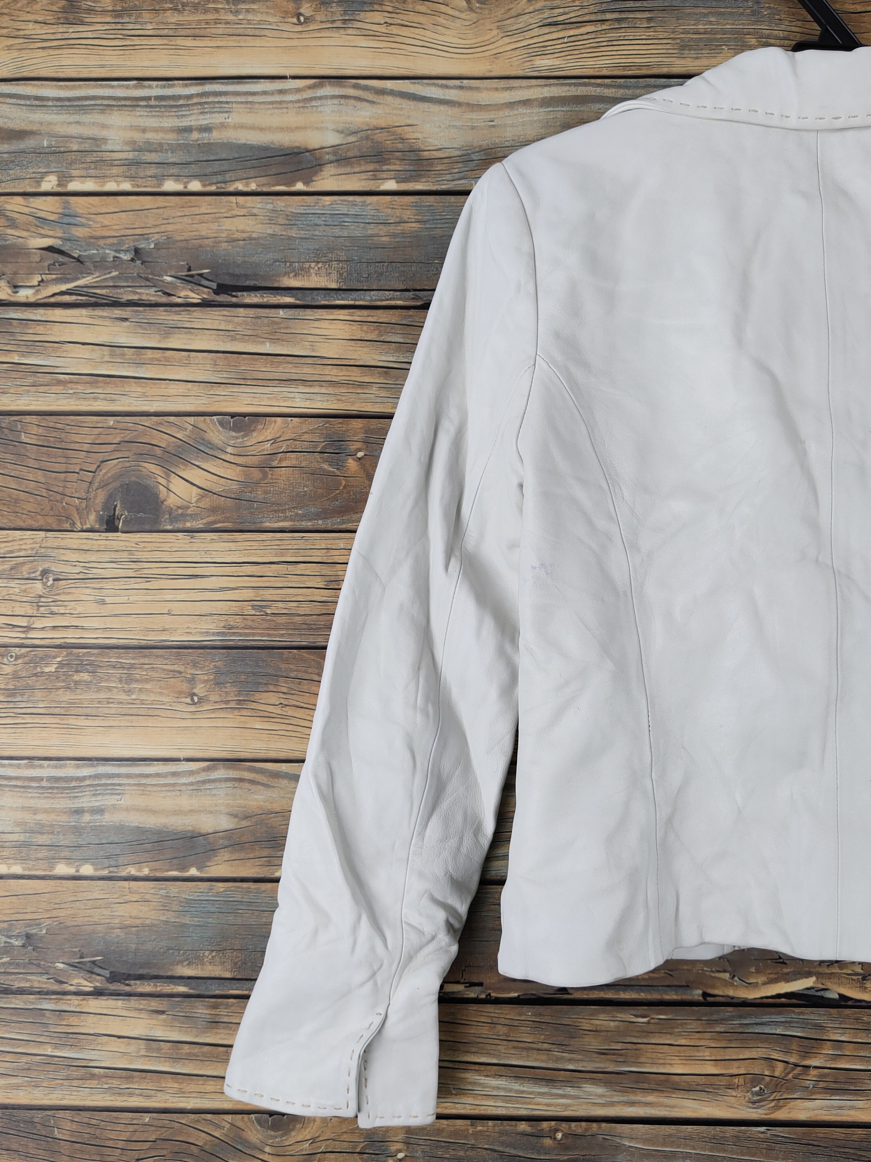Balmain DL Balmain japan vintage White Blazers #W1925 Size S / US 4 / IT 40 - 9 Thumbnail