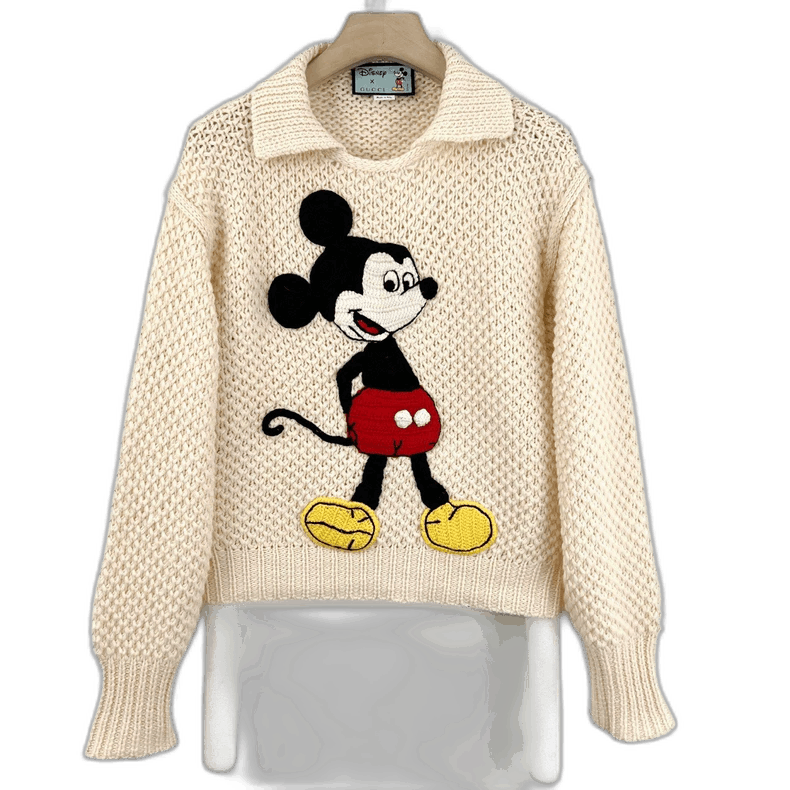 Gucci Gucci x Disney Mickey Mouse Knit Sweater-2505 Size M / US 6-8 / IT 42-44 - 1 Thumbnail