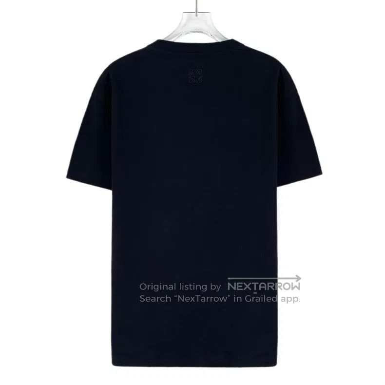 Loewe Loewe Black Moon Rabbit Embroidered Cotton Crew Neck Short Size XS / US 0-2 / IT 36-38 - 2 Thumbnail