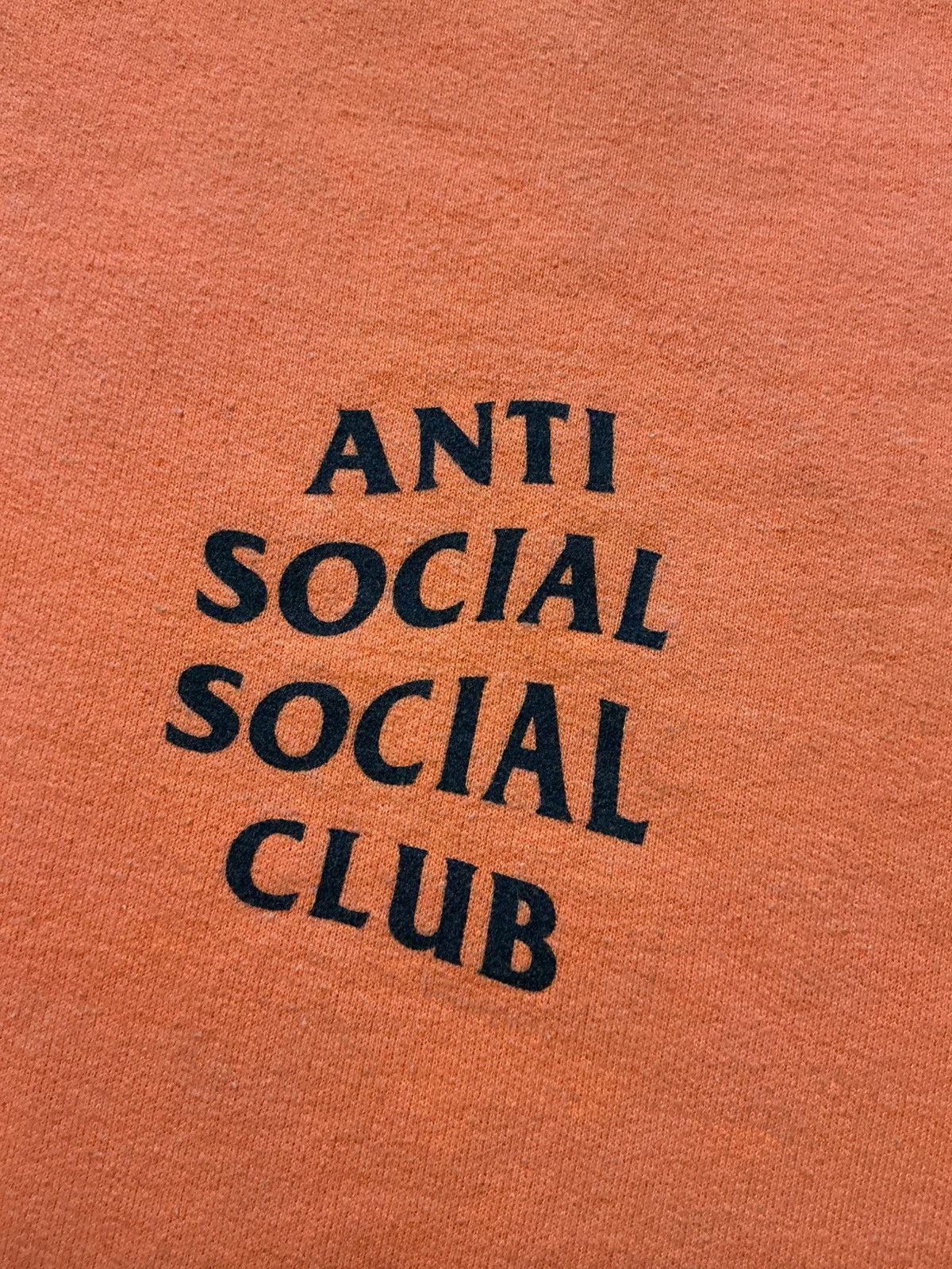 Anti Social Social Club ASSC Anti Social Social Club Orange Fleece Pullover Hoodie Size US M / EU 48-50 / 2 - 6 Thumbnail
