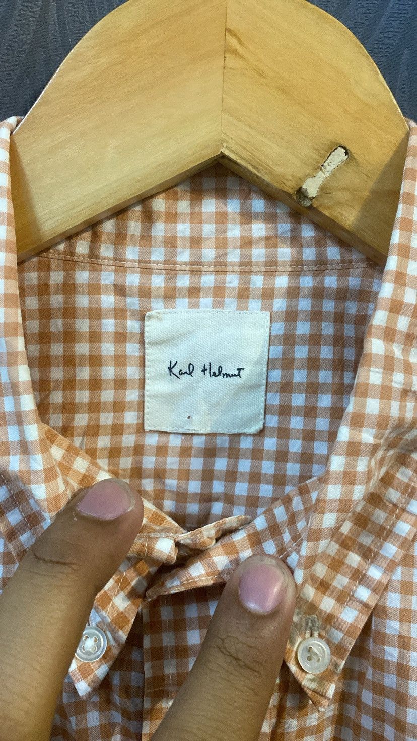 Helmut Lang × Karl Helmut Karl Helmut shirt Button Up small logo Large Size US L / EU 52-54 / 3 - 5 Thumbnail