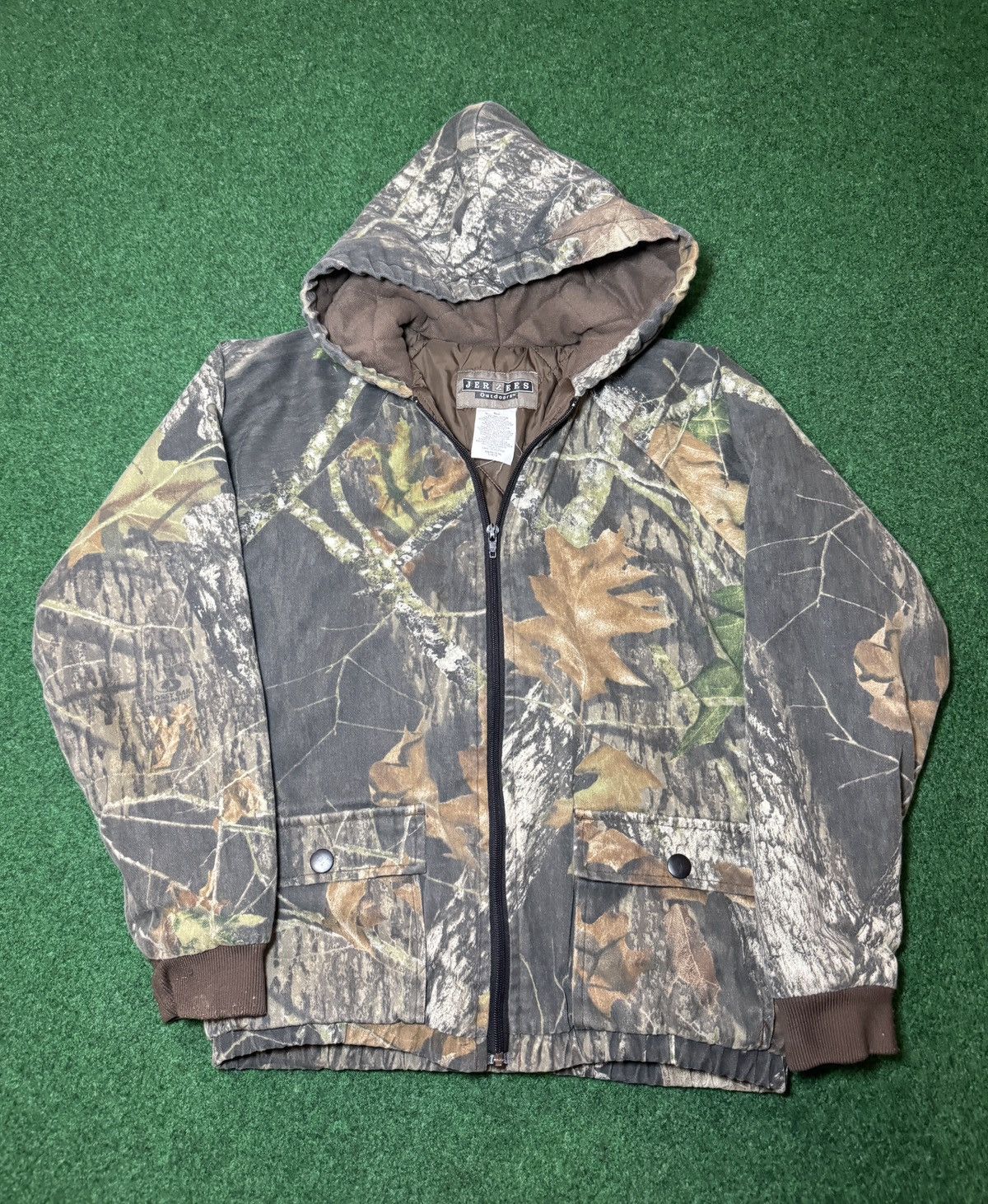 Realtree Vintage Y2K Realtree Camo Jerzees Full Zip Hunting Jacket Size XS / US 0-2 / IT 36-38 - 1 Thumbnail