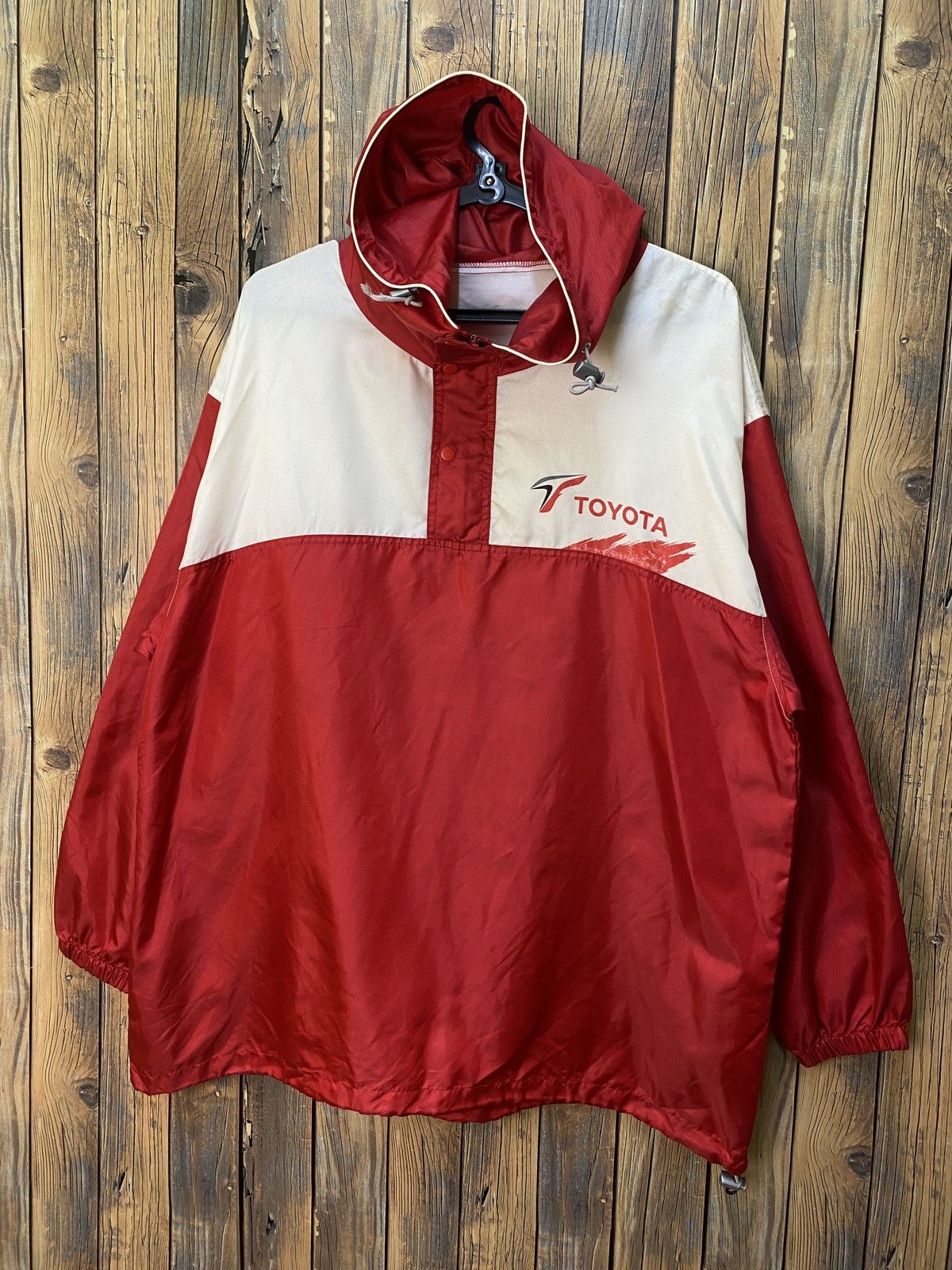 Japanese Brand × Vintage Vintage toyota windbreaker jacket Size US L / EU 52-54 / 3 - 1 Thumbnail