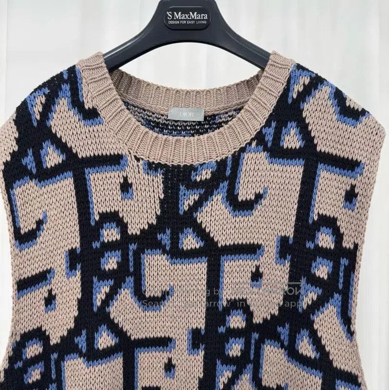 Dior Dior Logo Knit Sleeveless Pullover for Men . Size US S / EU 44-46 / 1 - 3 Thumbnail