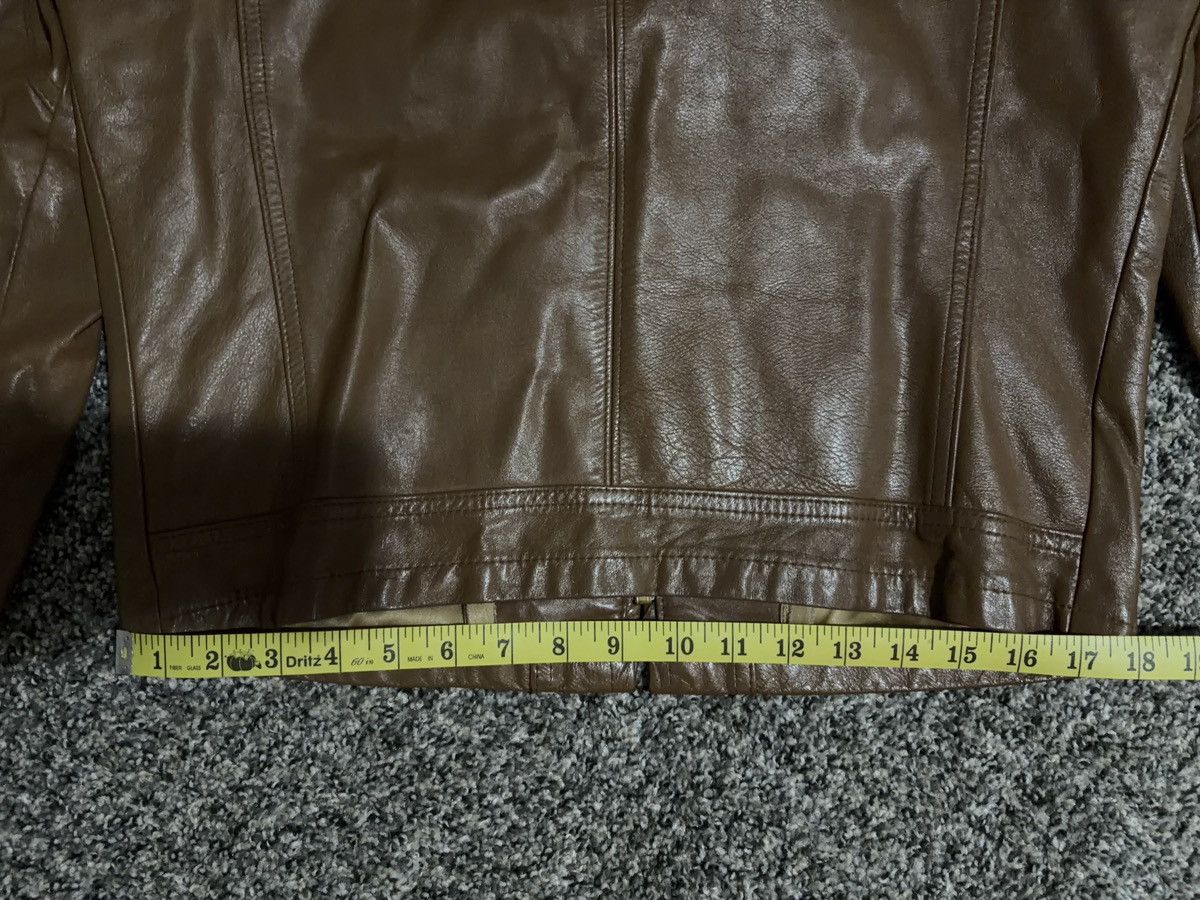 Vintage Vintage Silton California Genuine Brown Leather Jacket Size US S / EU 44-46 / 1 - 11 Thumbnail